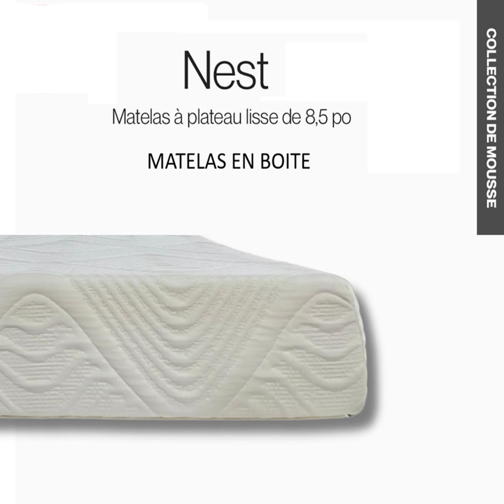 Mattress Nest Foam in a box 8'' firm